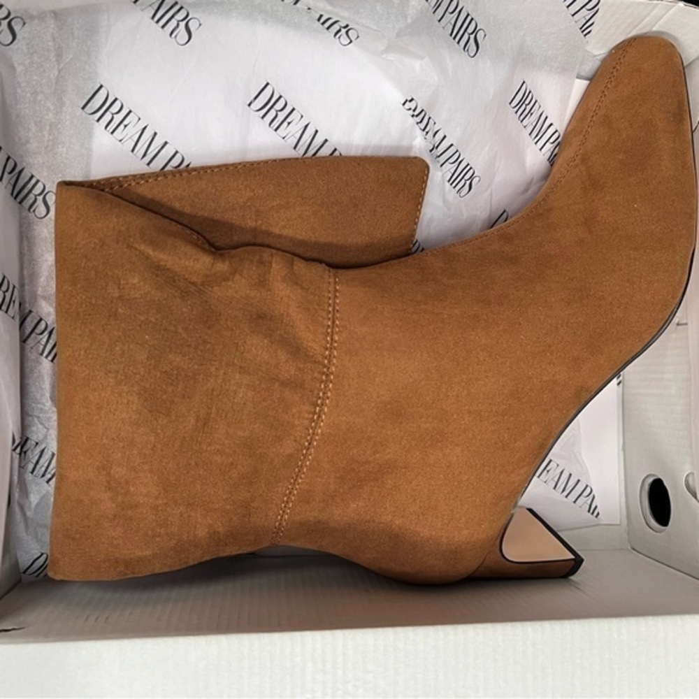 Dreampairs brown faux suede size 9, new‎ in box - Picture 10 of 10